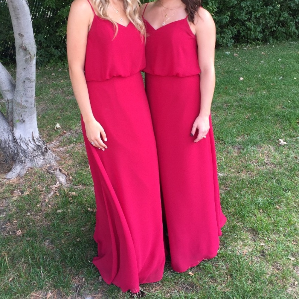 Red dress